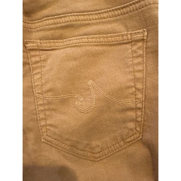 AG Adriano Goldschmied The Stevie Ankle Slim Straight Jeans 28R Orange Cotton B - Picture 5 of 12